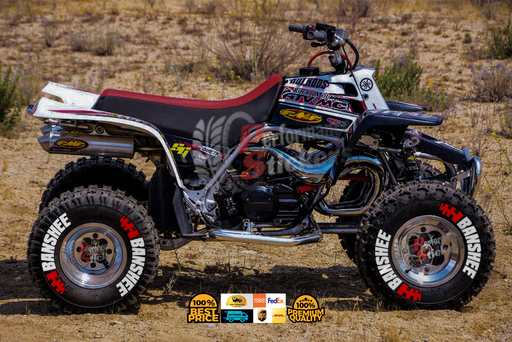 Banshee + Flag Red, Set for 4 Tires (1015) - Image 3