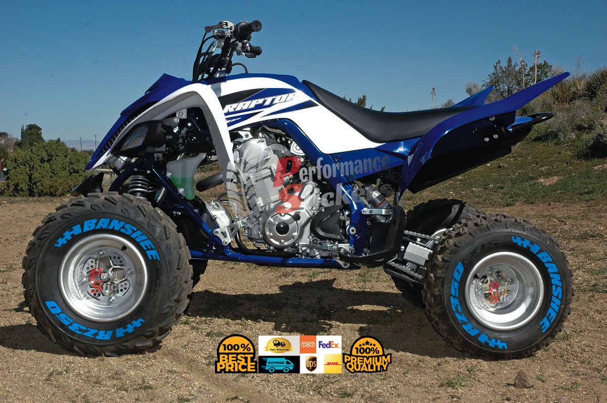 Banshee RZ350 + Flag Full Blue, Set for 4 Tires (1061) - Image 2