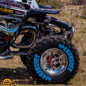 Banshee + Flag Full Blue, Set for 4 Tires (1021)