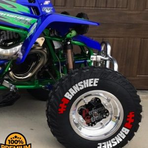 Banshee + Flag Red, Set for 4 Tires (1015)