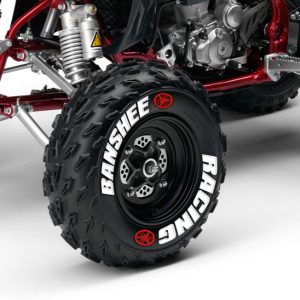Banshee Racing + Logo Red, Set for 4 Tires (1026)