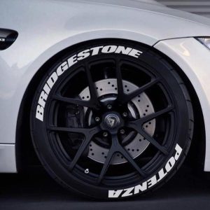 BRIDGESTONE POTENZA wide font , a Set for 4 tires (516)