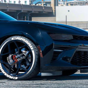 CAMARO + STRIPES, a Set for 4 tires (781)