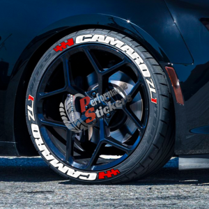 Camaro ZL1 + Flag Red, Set for 4 Tires (1100)
