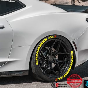Camaro ZL1 Yellow , a Set for 4 tires (79)