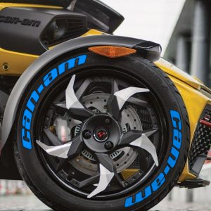 Can-Am Blue ,Set for 3 Tires (848)