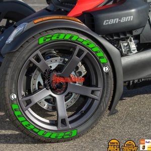 Can-Am Green+Logo White, Set for 3 Tires (832)