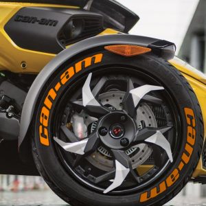 Can-Am Orange ,Set for 3 Tires (849)
