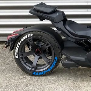 Can-Am White/Blue ,Set for 3 Tires (865)