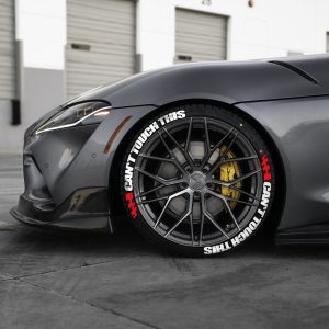 CAN'T TOUCH THİS & RED FLAG , a Set for 4 tires (401)