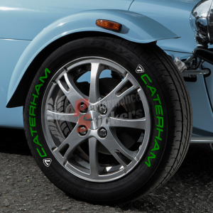 Caterham Green + Logo, Set for 4 Tires (1654)
