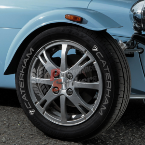 Caterham Grey + Logo, Set for 4 Tires (1649)