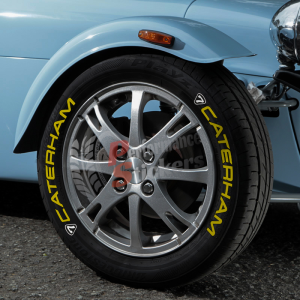 Caterham Yellow + Logo, Set for 4 Tires (1652)