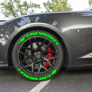 Chevrolet GREEN ,a Set for 4 tires (90)