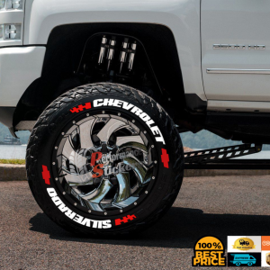 CHEVROLET SILVERADO white  , a Set for 4 tires (577)
