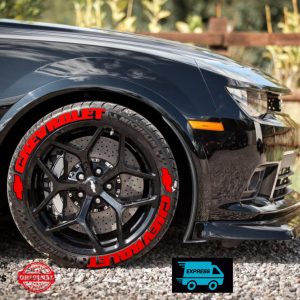 Chevrolet Red , a Set 4 for tires (60)