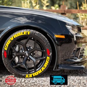 CHEVROLET YELLOW , a Set for 4 tires (96)