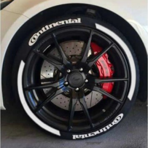 Continental + Stripes White, Set for 4 Tires (1753)