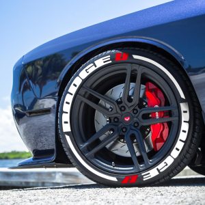 DODGE + STRİPES , a Set for 4 tires (325)