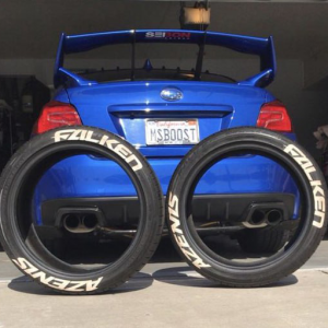 Falken Azenis Full White, Set for 4 Tires (1220)
