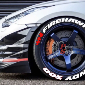 Firehawk İndy 500 + Flag Red, Set for 4 Tires (1237)