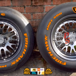 FIRESTONE FIREHAWK INDY500 orange, a Set for 4 tires (585)