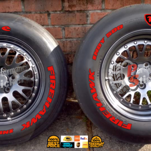 FIRESTONE FIREHAWK INDY500 red , a Set for 4 tires (584)