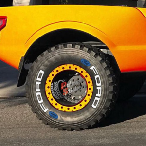 Ford + Logo Blue, Set for 4 Tires (1260)