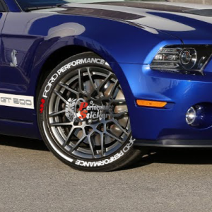 Ford Performance + Red Flag, Set for 4 Tires (1271)