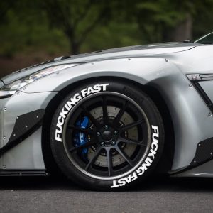 FUCKING FAST WHITE , a Set for 4 tires (176)