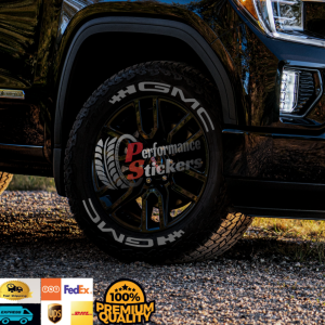 GMC + Flag Grey, Set for 4 Tires (1314)