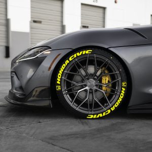 HONDA CİVİC YELLOW , a Set 4 for tires (402)