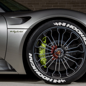 Hoonigan + Flag Full White, Set for 4 Tires (1656)