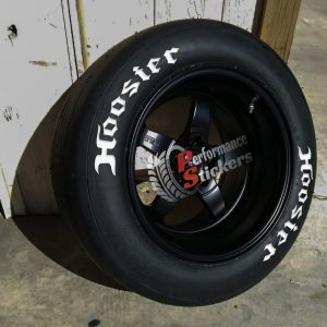 HOOSIER white, a Set for 4 tires (655)
