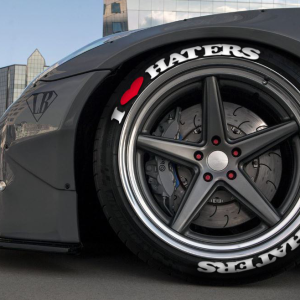 I Love Haters, Set for 4 Tires (1757)
