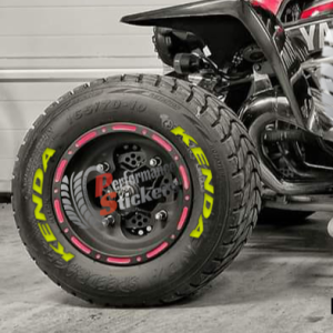 Kenda Yellow, Set for 4 Tires (1047)
