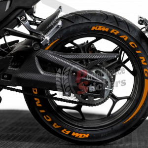 KTM Racing + Stripes Orange, Set For 2 Tires Both Sides Left And Right (1732)
