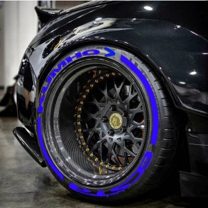 KUMHO ECSTA + STRIPES BLUE , a Set for 4 tires (197)