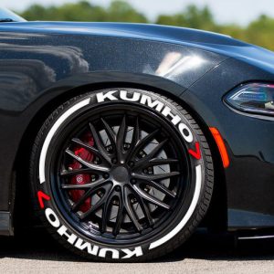 KUMHO + STRIPES WHITE , a Set for 4 tires (192)