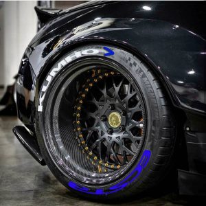 KUMHO WHITE + ECSTA BLUE  , a Set for 4 tires (195)
