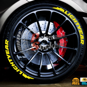 Lightyear + Logo Full White, Set for 4 Tires (1675)