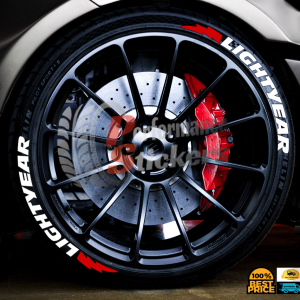 Lightyear + Logo Red, Set for 4 Tires (1672)