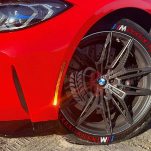 M Performance Red, Set for 4 Tires (1300)