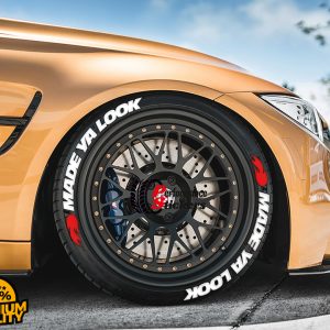 MADE YA LOOK , a Set for 4 tires (118)