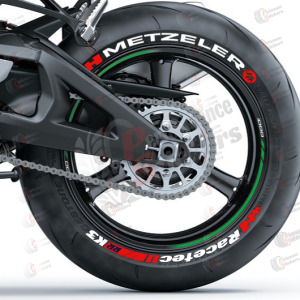 METZELER RACETEC RRK3 white , a Set For 2 Tires Both Sides Left And Right (711)