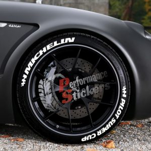 MICHELİN PILOT SUPER CUP white , a Set for 4 tires (649)