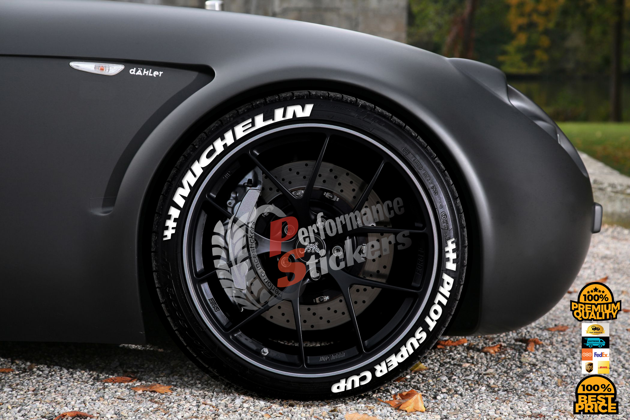 MICHELİN PILOT SUPER CUP white , a Set for 4 tires (649)