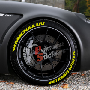 MICHELİN PILOT SUPER CUP yellow , a Set for 4 tires (653)