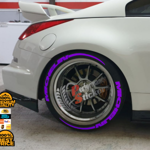Michelin + Stripes Full Purple, Set for 4 Tires (1699)
