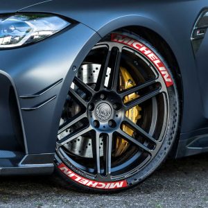 MİCHELİN   WHİTE & RED , a Set 4 for tires (256)